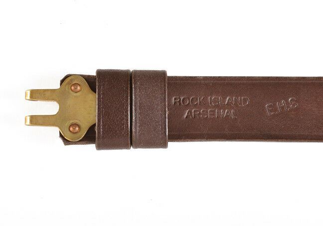 US M1887 KRAG SPRINGFIELD TRAPDOOR RIFLE LEATHER SLING 1887