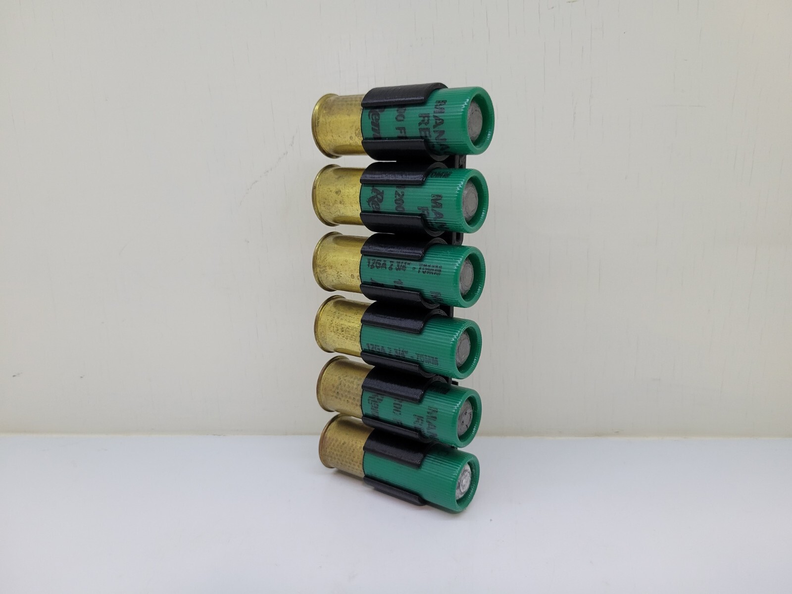 Tactical Molle 6 Round 12 Gauge Shotgun Shell Holder for Vest / Plate Carrier