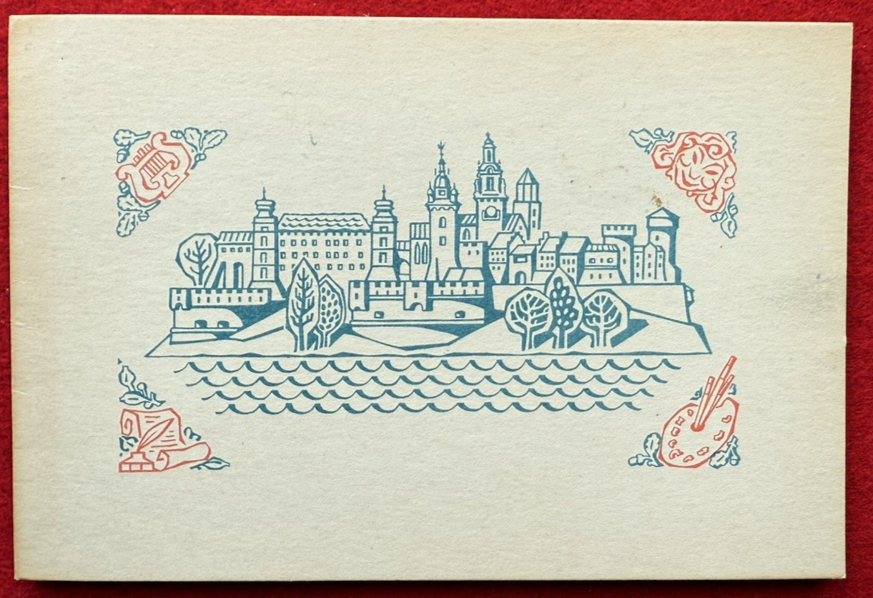 POLAND Set of 3 stamps 1955 Sc 684-686 used on commemorative folder