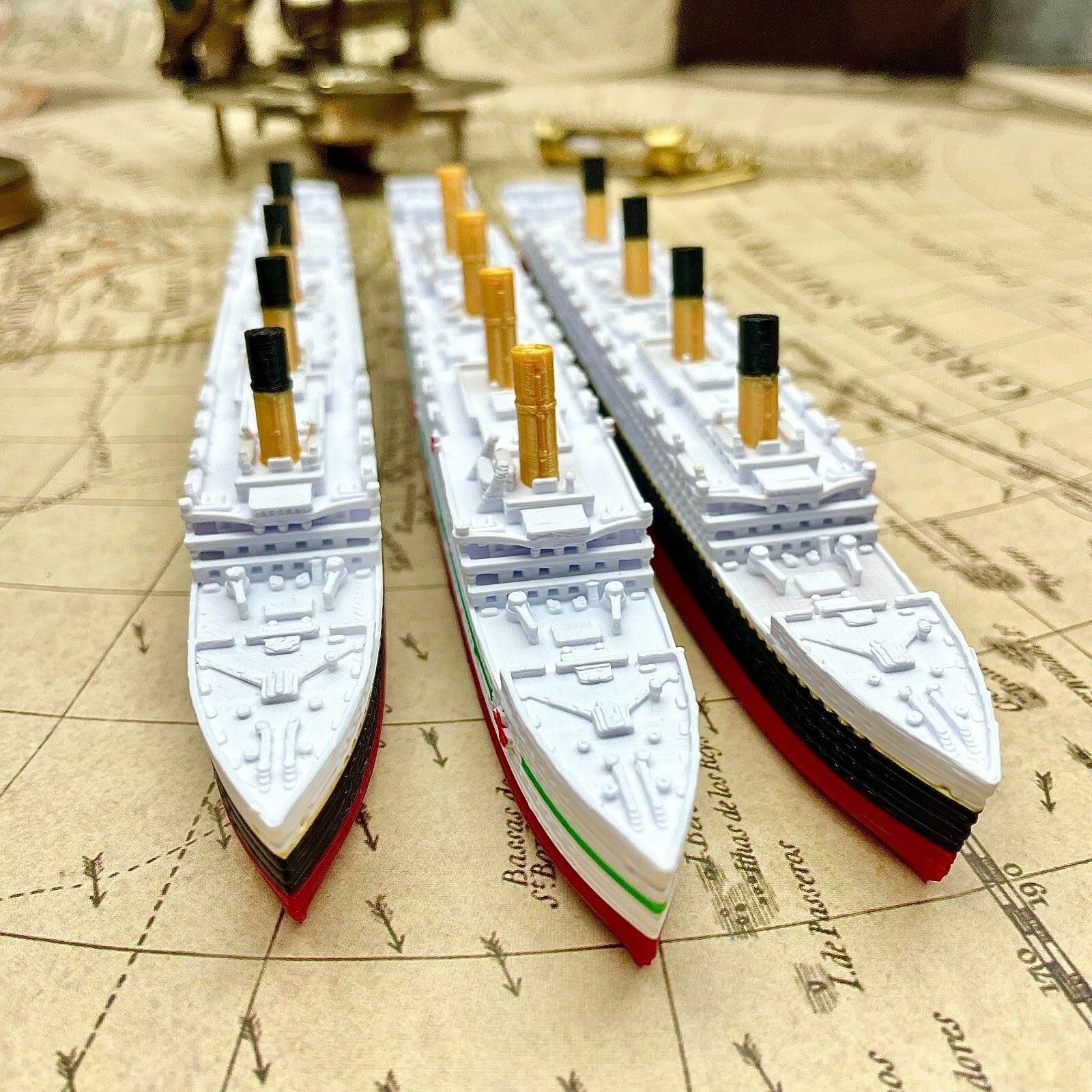 8" Titanic, Britannic Or Olympic Model, RMS Titanic Model Toy, Titanic Toys