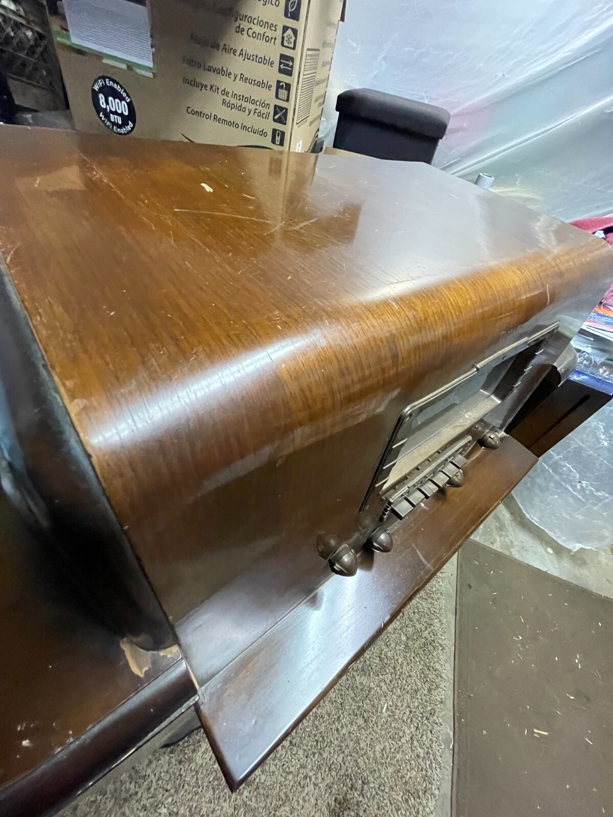 Firestone Air Chief PowerScope Radio Record Player Turn Table Superheterodyne