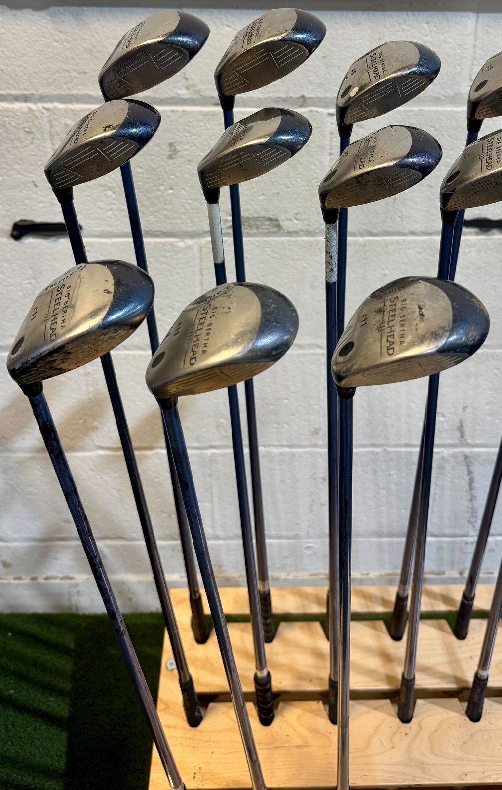 Wholesale Lot of 30 Golf Clubs - Callaway Steelhead III Woods - Ladies Flex