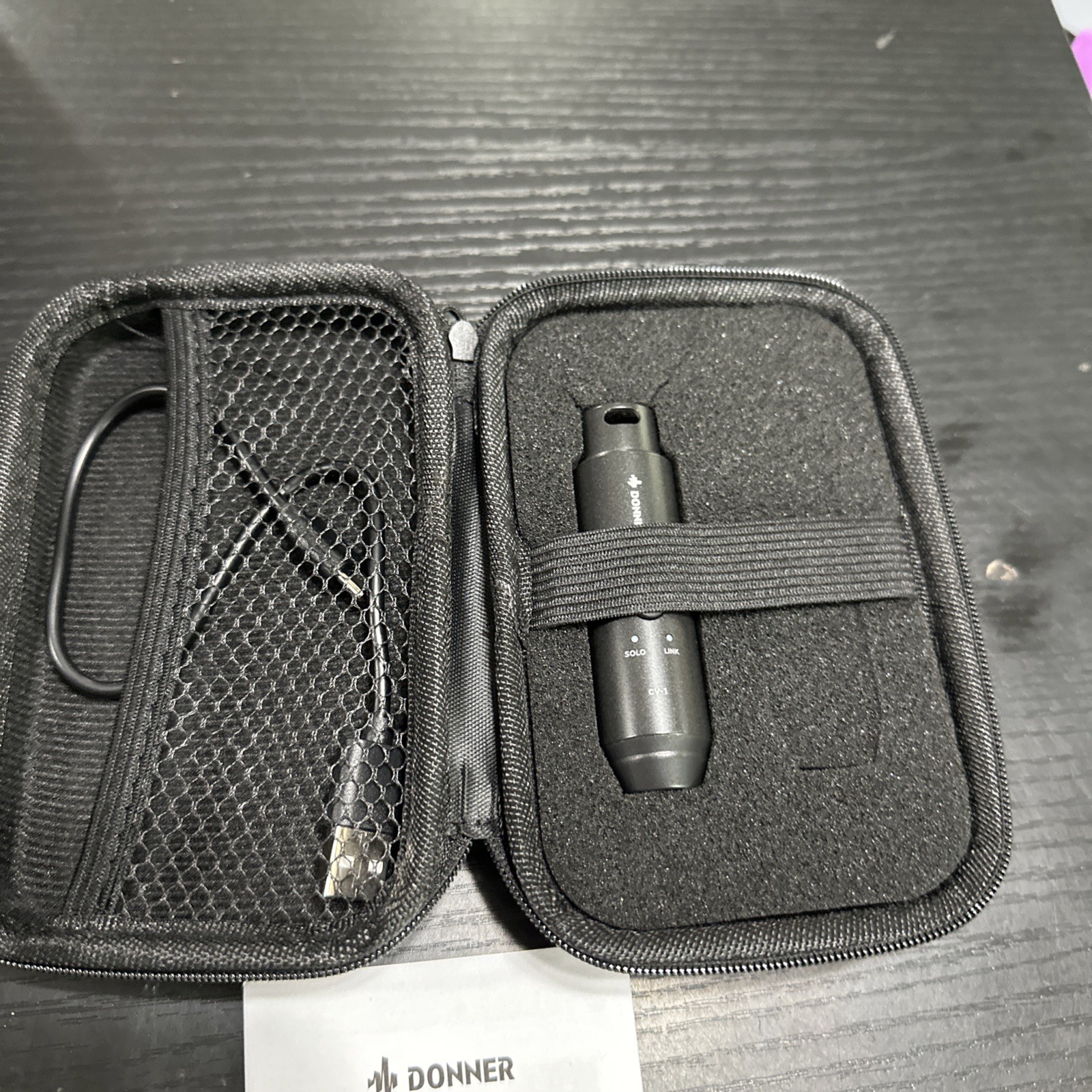 Donner CV1 XLR Bluetooth Receiver Wireless Bluetooth Adapter Speakers PA Systems