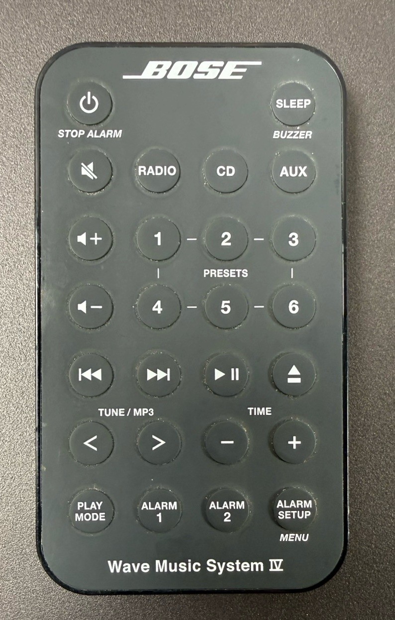 Bose Wave Music System IV CD Player/AM/FM Radio Model 417788-WMS With Remote