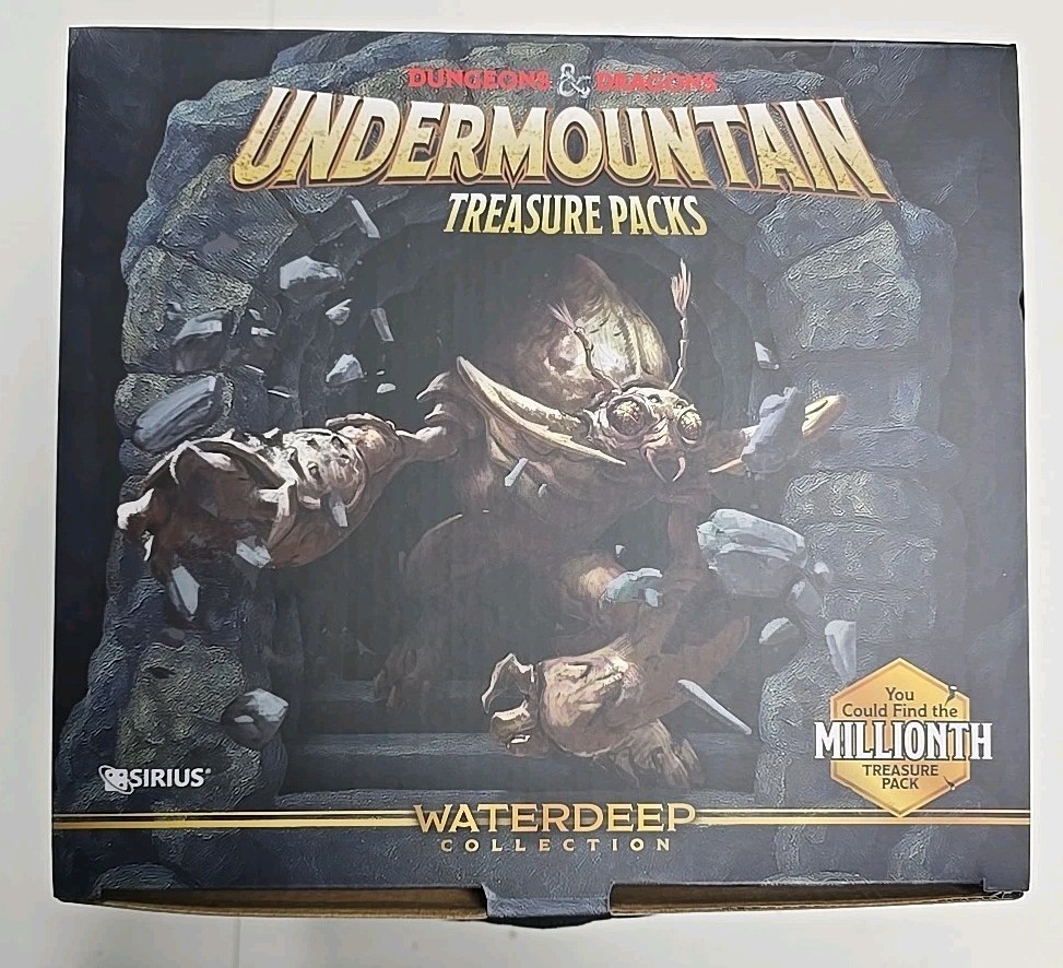 D&D Undermountain Waterdeep Collection Dice 25 Booster Display