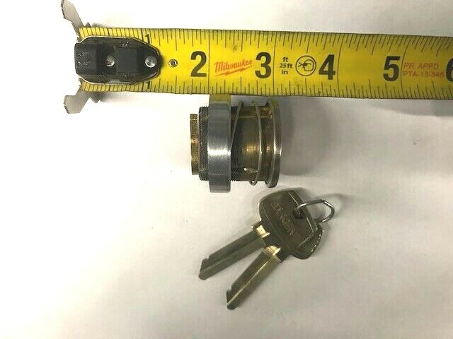 SARGENT MORTICE CYLINDER 41 26D 1 1/8 DULL CHROME US26D K/ RANDOM CHOOSE KEYWAY