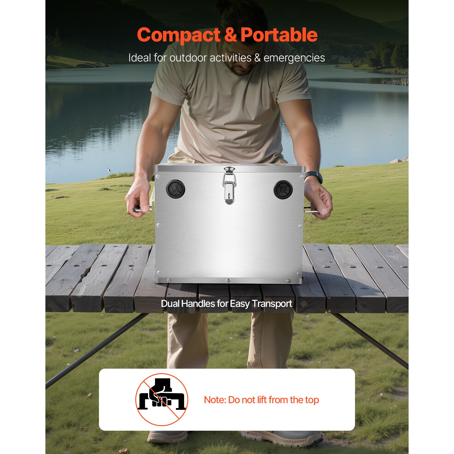 Battery Box Group 24/31 Stainless Steel Shell for Cars & Trolling Motors