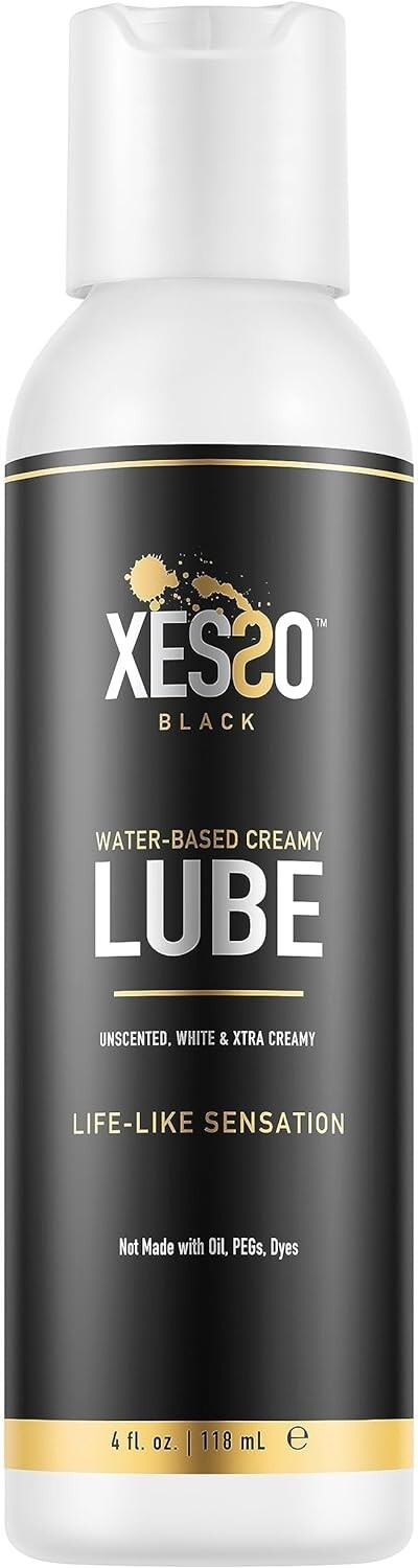 XESSO Water Based Creamy Cum White Lube Sex Unscented 4 8.3 16 32 oz MADE IN USA