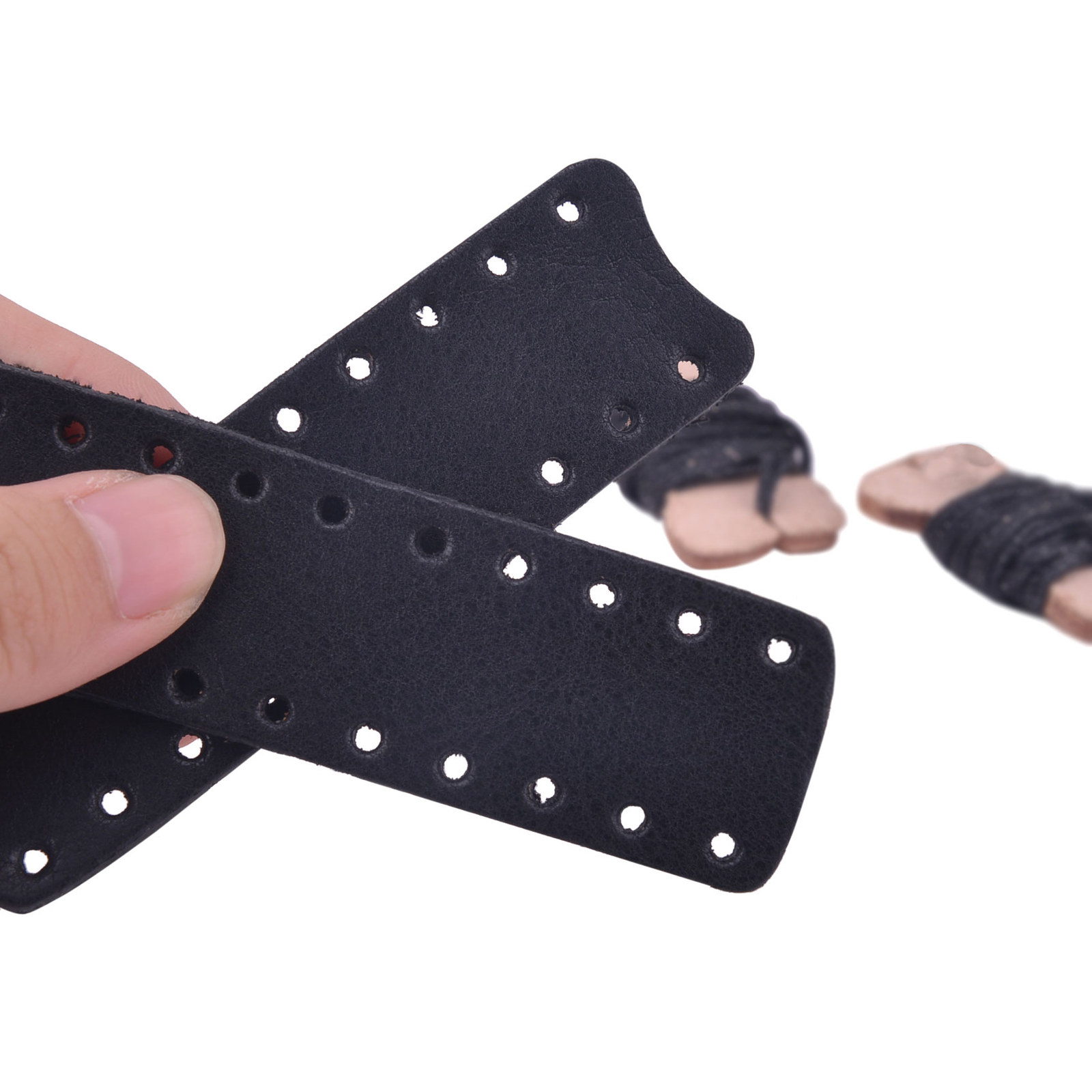 Handmade Leather Gun Lever Wrap Protector for Lever Action Shotgun and Rifle