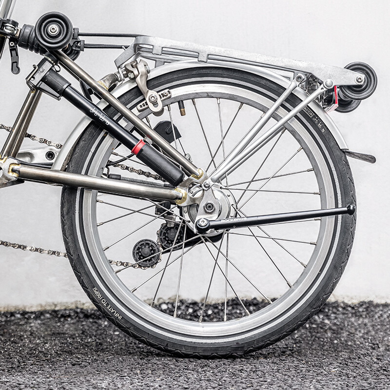 ROCKBROS Foldable Bike Kickstand 16" Bicycle Stable Side Stand Aluminium Alloy