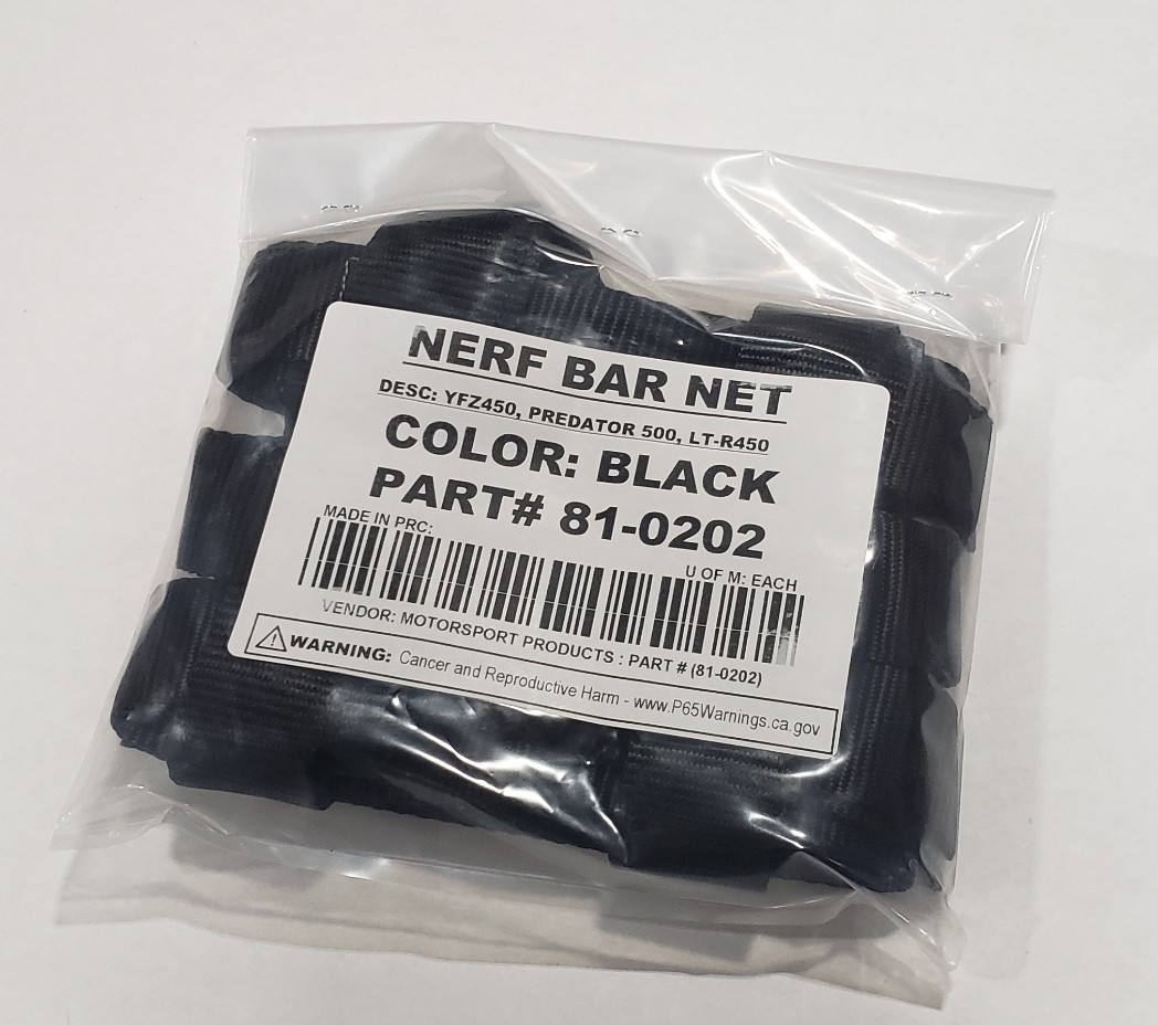 Motorsport Products - 81-3101 - EZ-FIT Nerf Bars, Silver