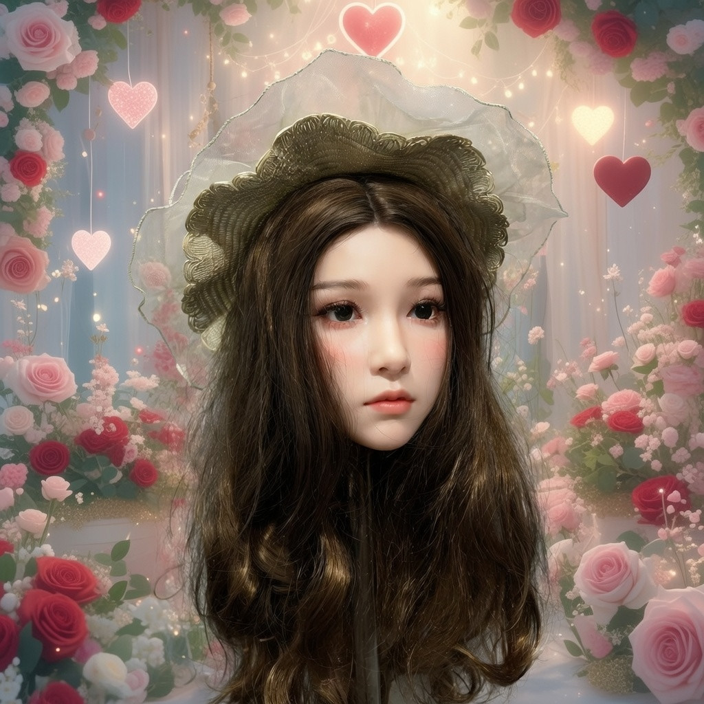 Beauty training, advanced TPE makeup practice mannequine head, with M16 mounting