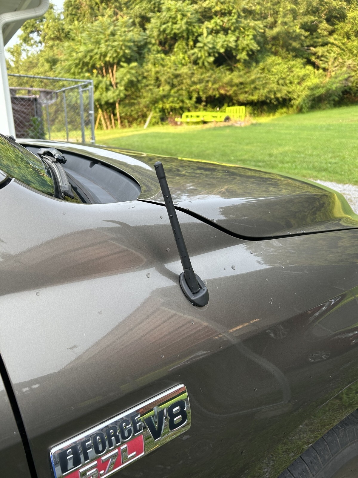 7" Short Black Antenna Mast Radio AM/FM for TOYOTA TUNDRA 2000-2020 Brand New