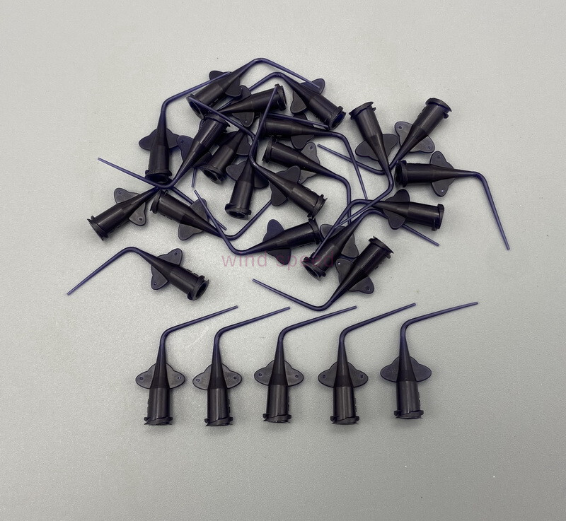 Dental Endo Disposable Root Canal Irrigation Syringe Tips Needle Tips 0.35mm Tip