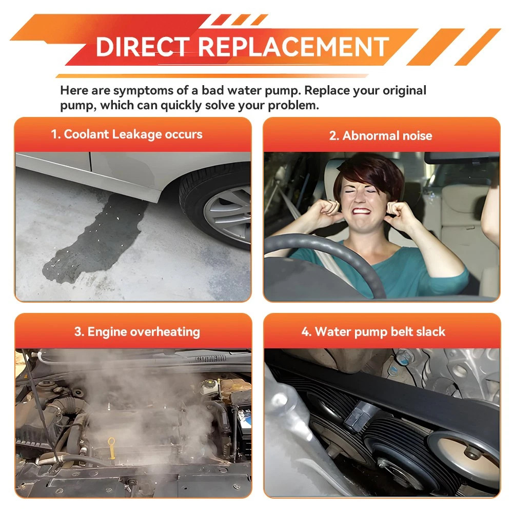 Electric Engine Water Pump w/Thermostat 11517632426 For BMW 335i 535i x1 x3 X5