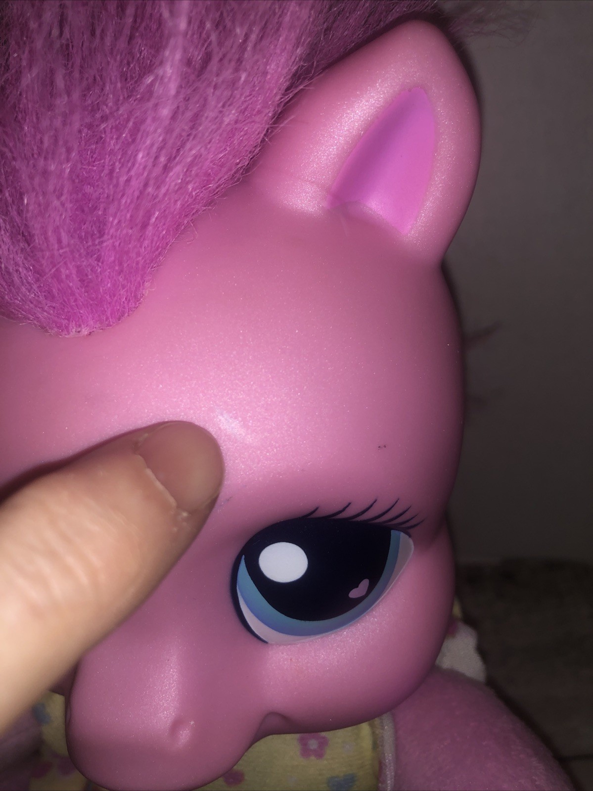 Hasbro My Little Pony So Soft Newborn Pinkie Pie 9" Talking Baby 2009 Tested