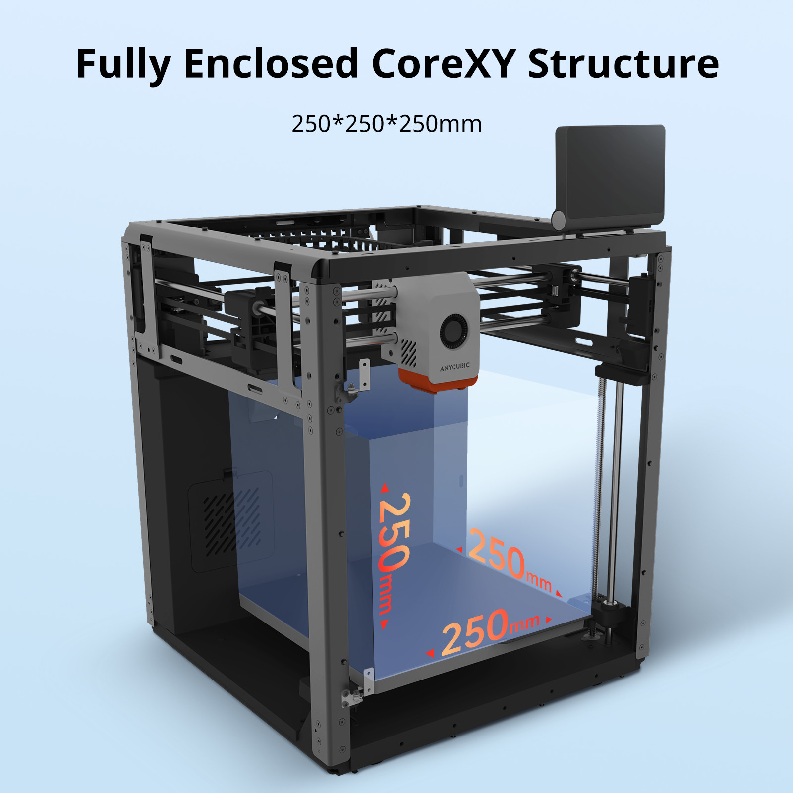 【Refurbished 90%】ANYCUBIC Kobra S1 Combo FDM 3D Printer CoreXY Multi-color Print