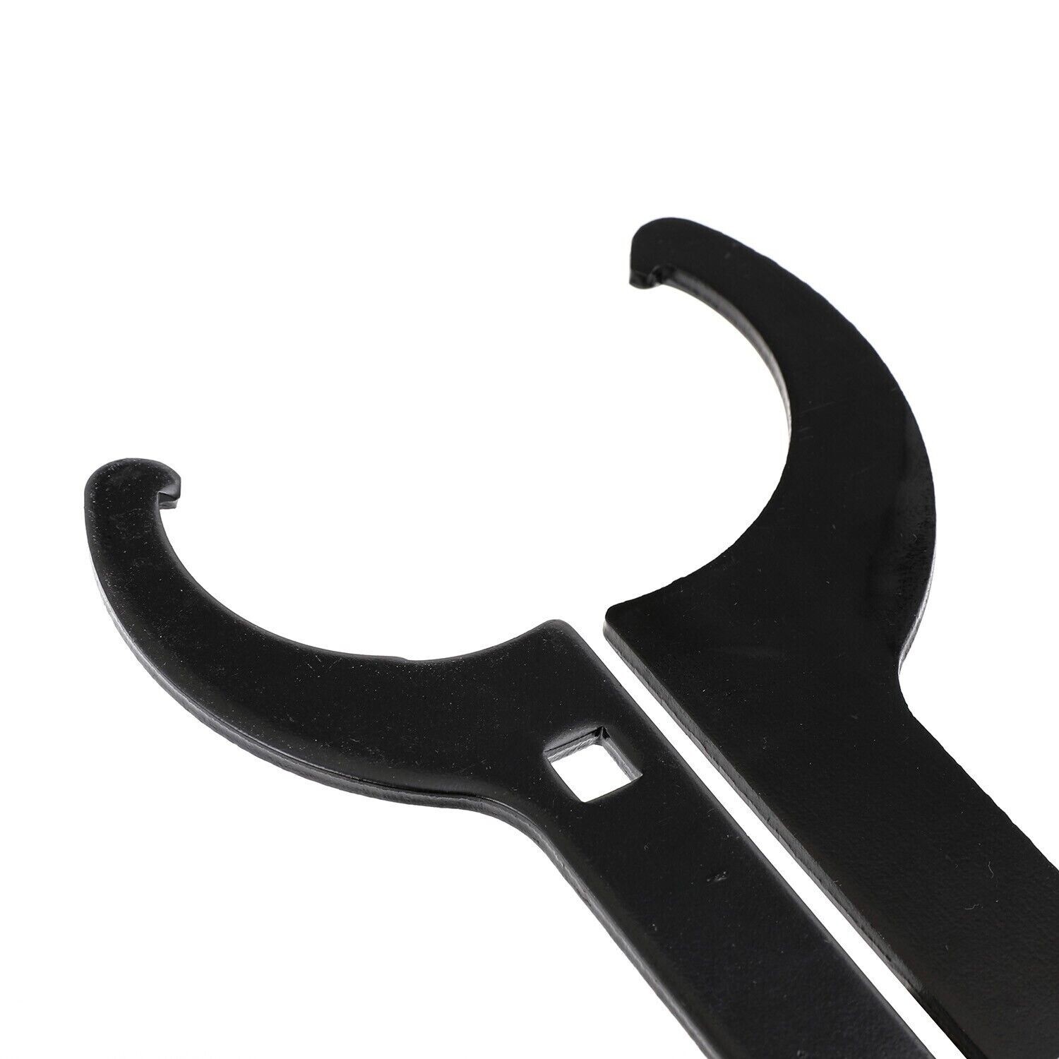 Coilover Wrench Spanner Adjustment Tool Universal 2 PCS Black SS Aftermarket