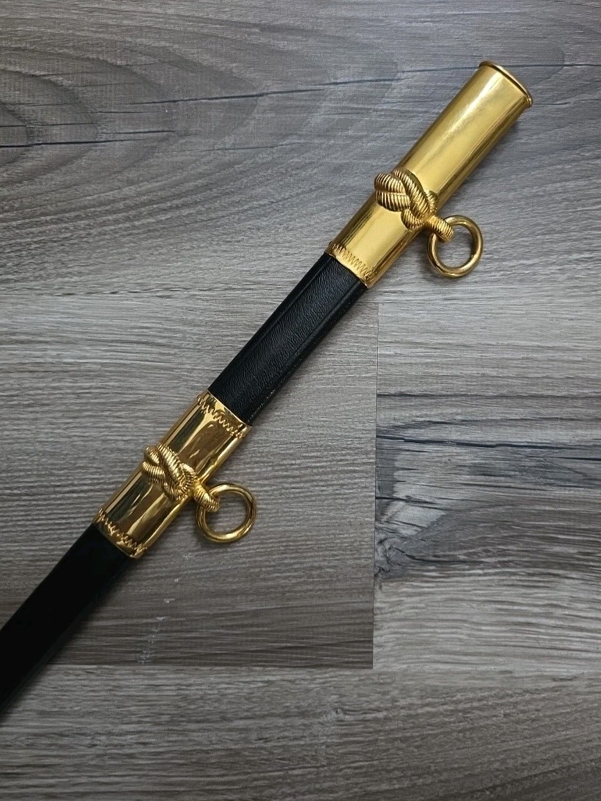 US Naval Academy's Officers Presentation Sword Scabbard Original From 1970's