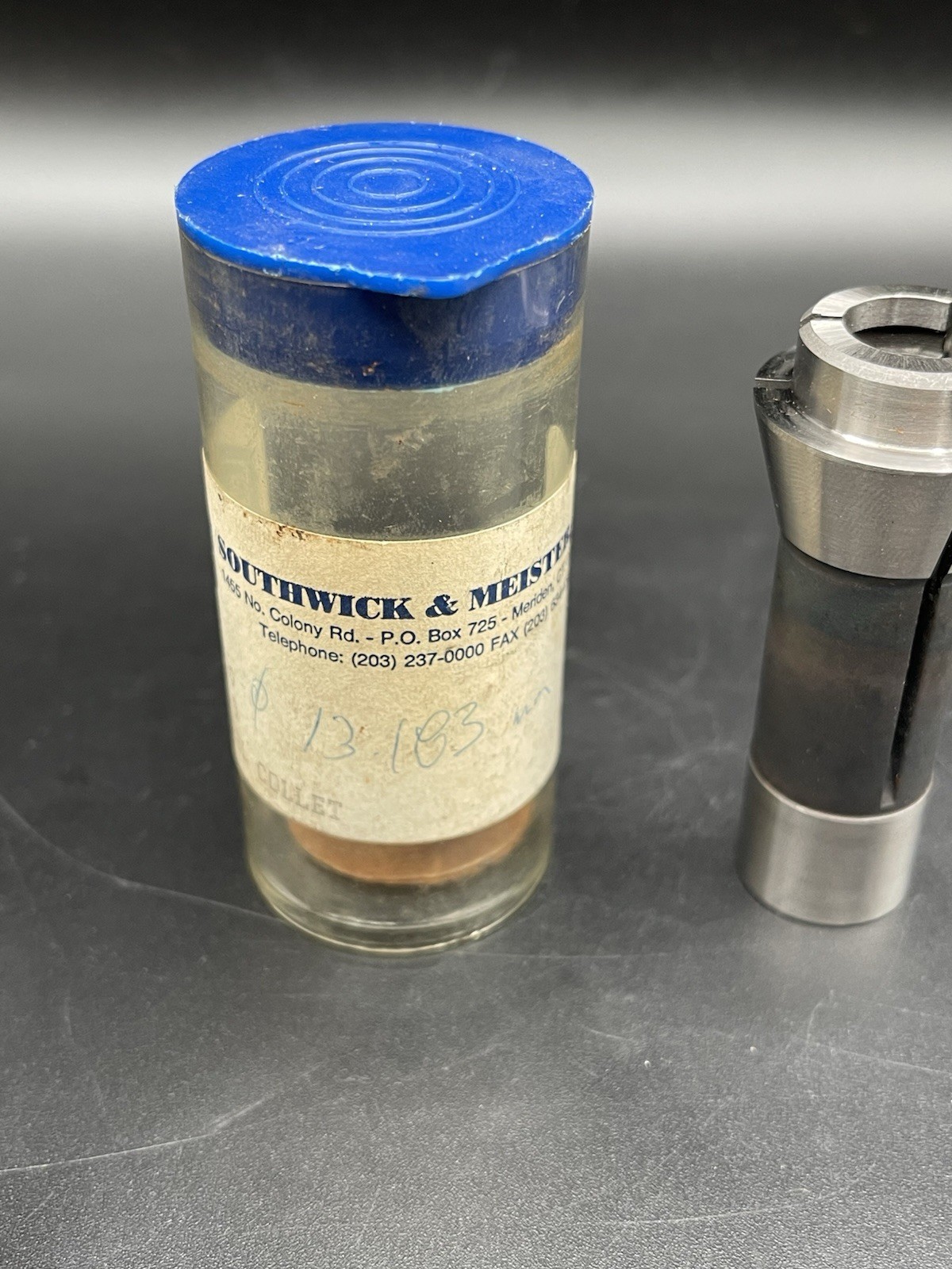 Southwick & Meister S&M TF20 Size .519 (0.519) Steel Collet Grooved Bore TF-20