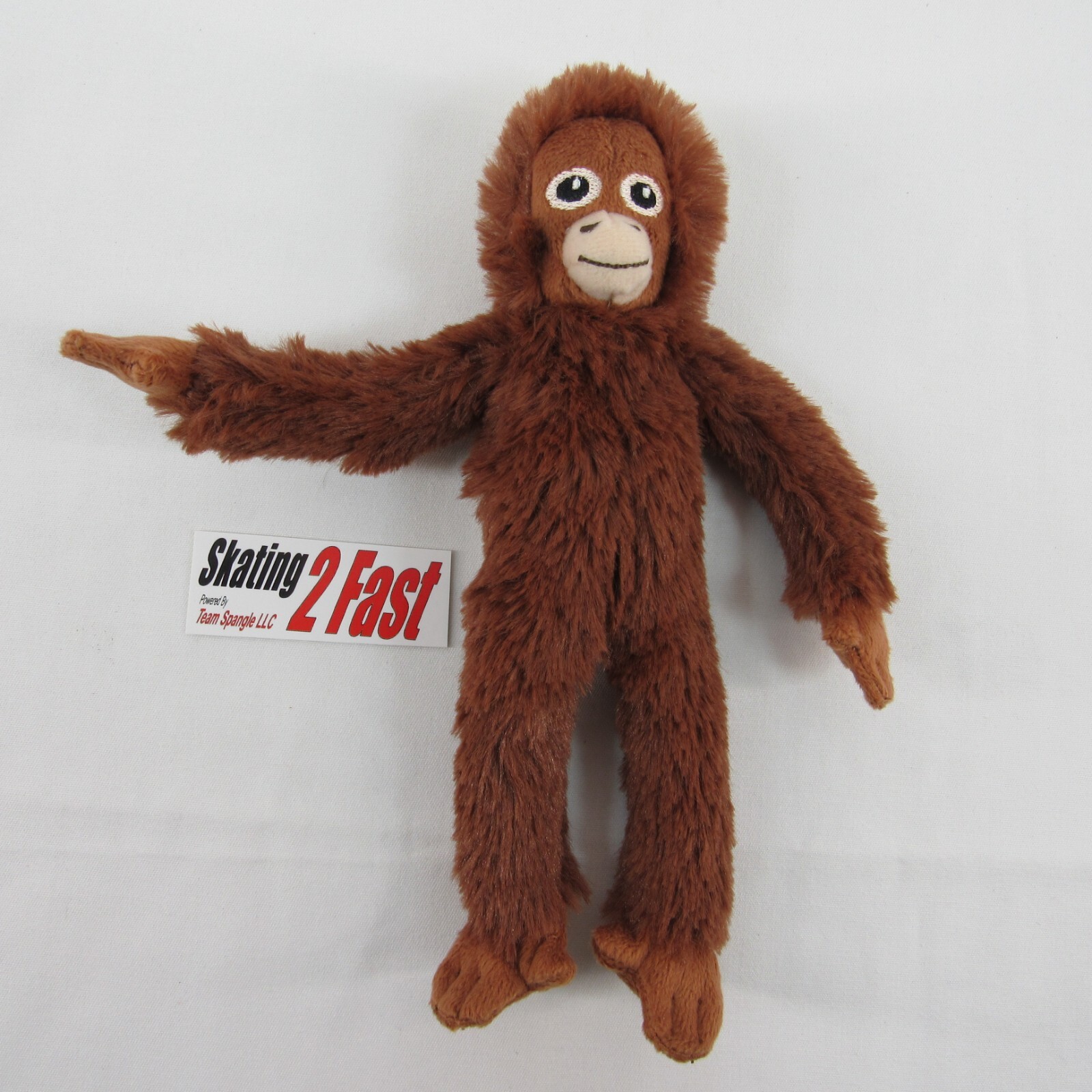 Ikea 8" Djungelskog Mini Monkey Orangutan Plush Stuffed Brown Animal Toy