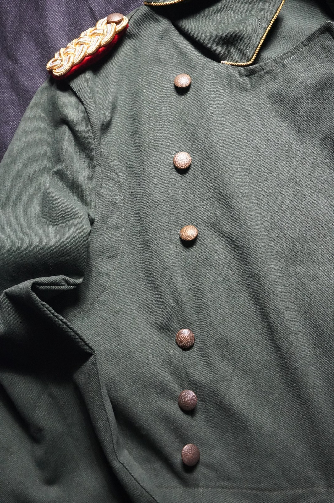 Army generals wrap style field jacket. Cotton. Large (US42-43)