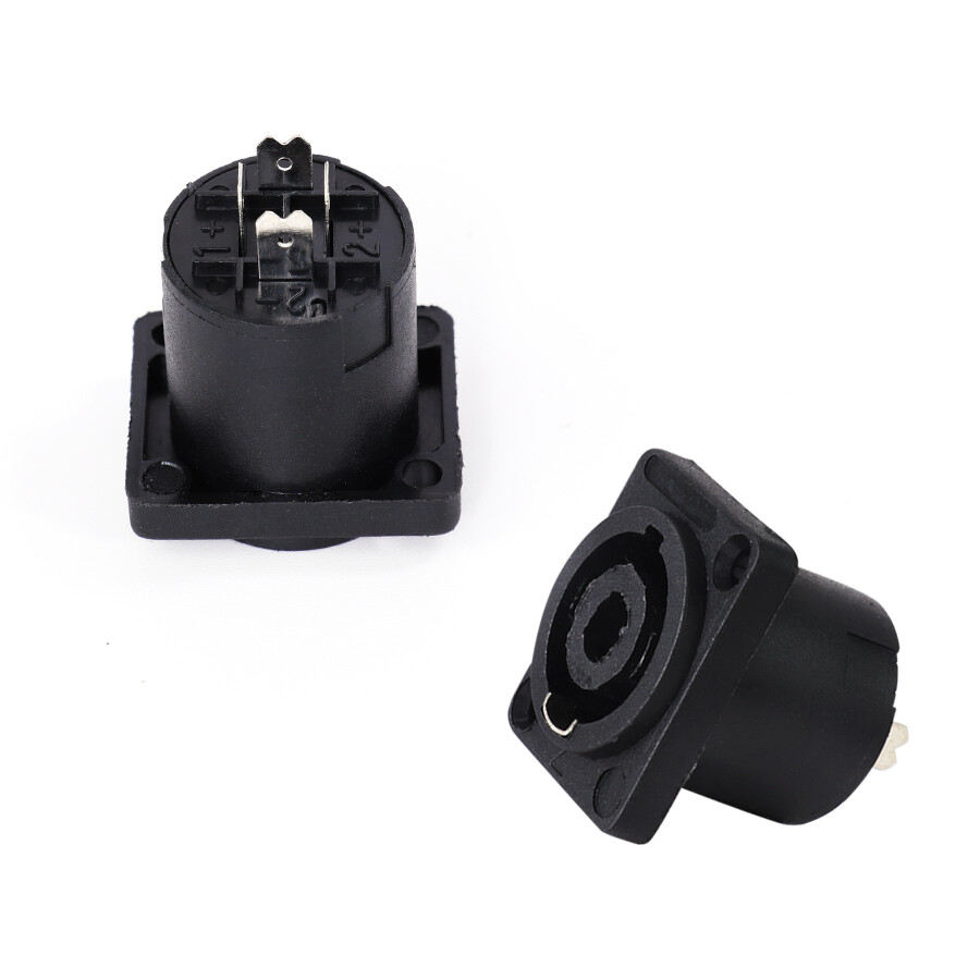 4 Wire Speakon Cable 12 Feet 12 Gauge Chuchero Box, Loudspeaker, Tweeter PA Wire