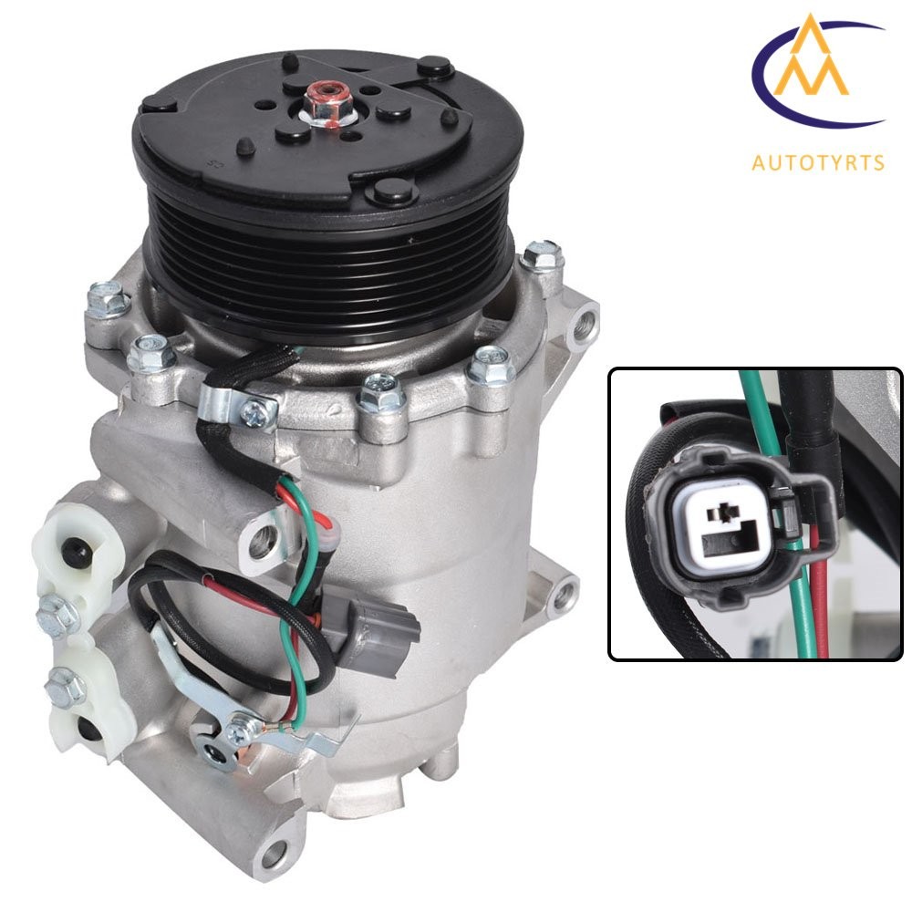 Fit For Honda CR-V CRV 2.4L 2002 2003 2004 2005 2006 A/C AC Compressor w/Clutch