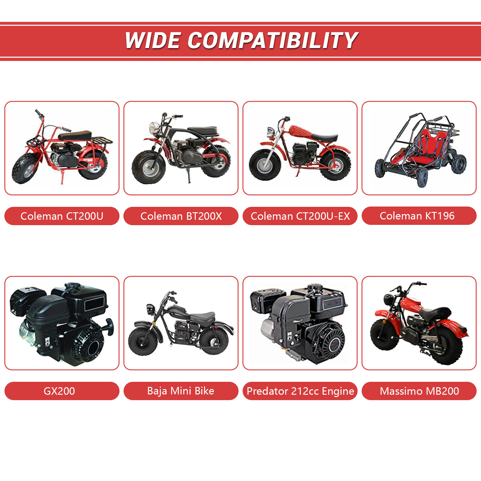 Racing Inverted Intake Pipe Inlet Manifold For Predator 212 Ghost 224cc KT196