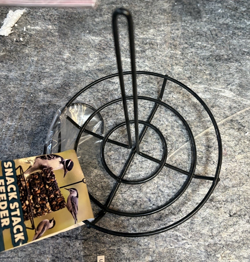 Snack Stack Bird Feeder, 3Suet Capacity -