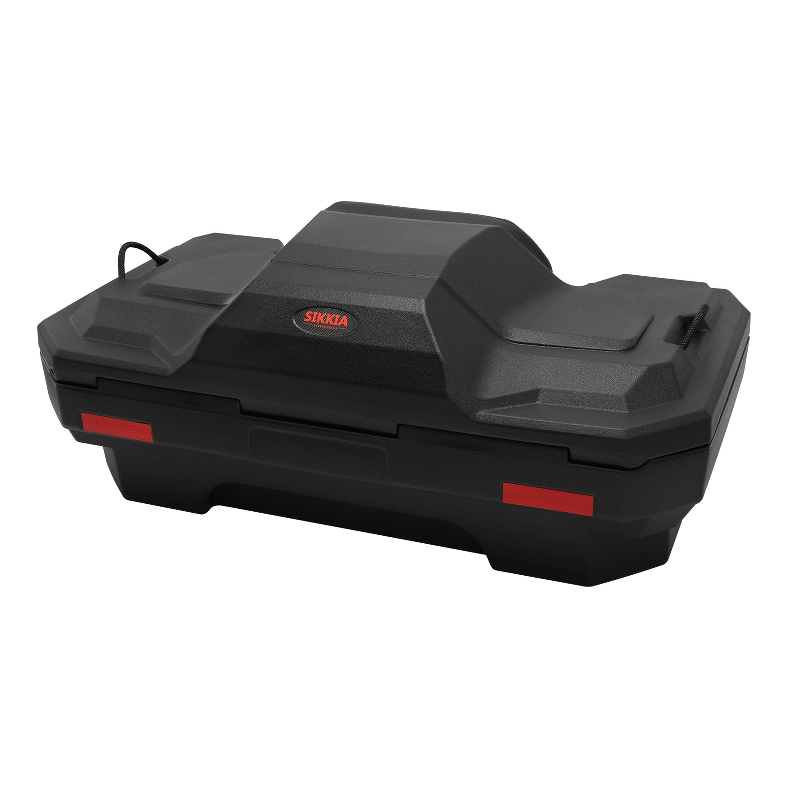 82L ATV Rear Seat Cargo Storage Helmet Trunk Box Luggage Lounger Tour Bag Black