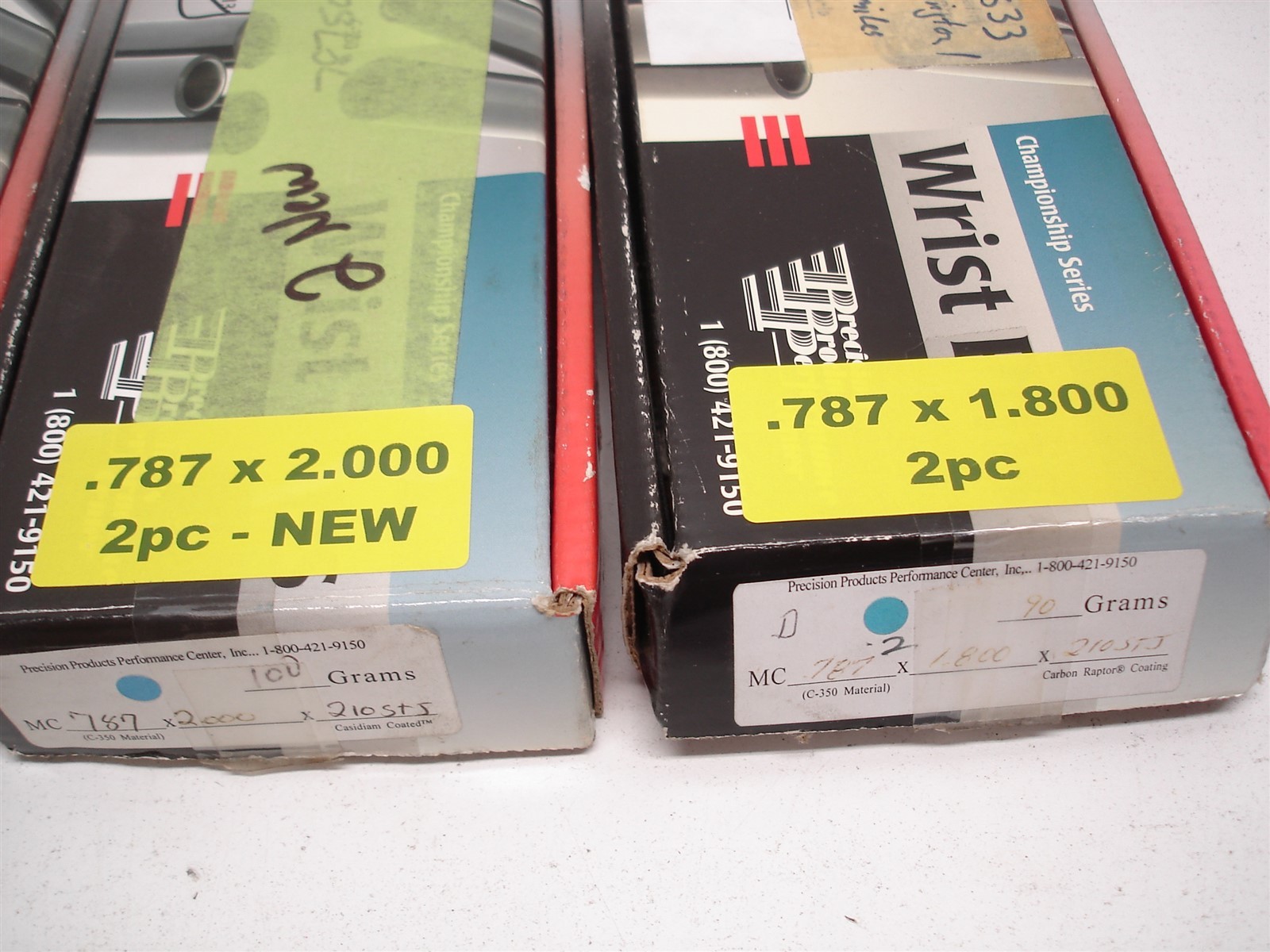 BULK 70pcs ASSORTED NASCAR CASIDIAM DLC COATED WRIST PINS .709" .787" .866"