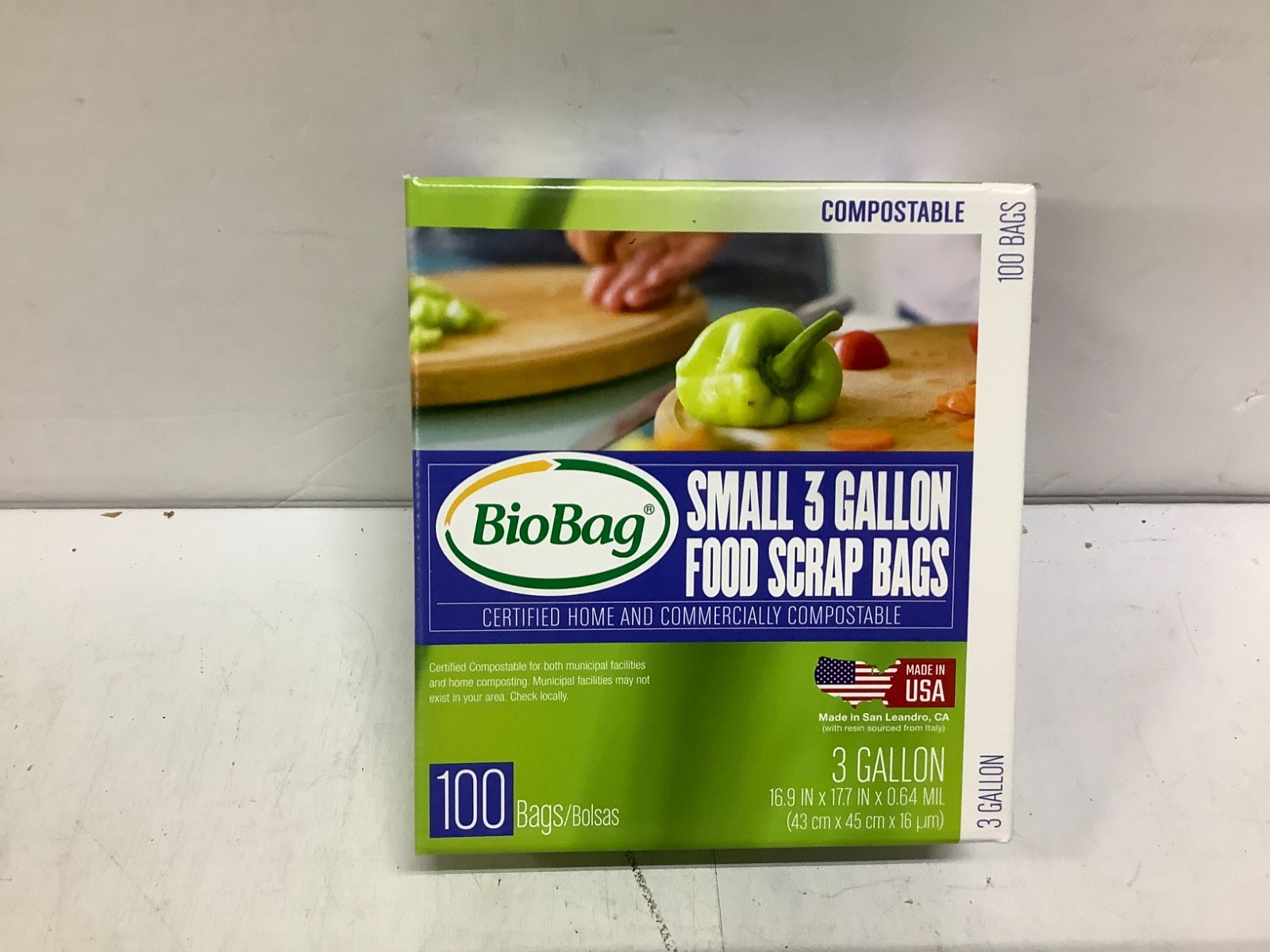 Bio Bag Compostable Small 3 Gallon Bags 100 Count by BioBag