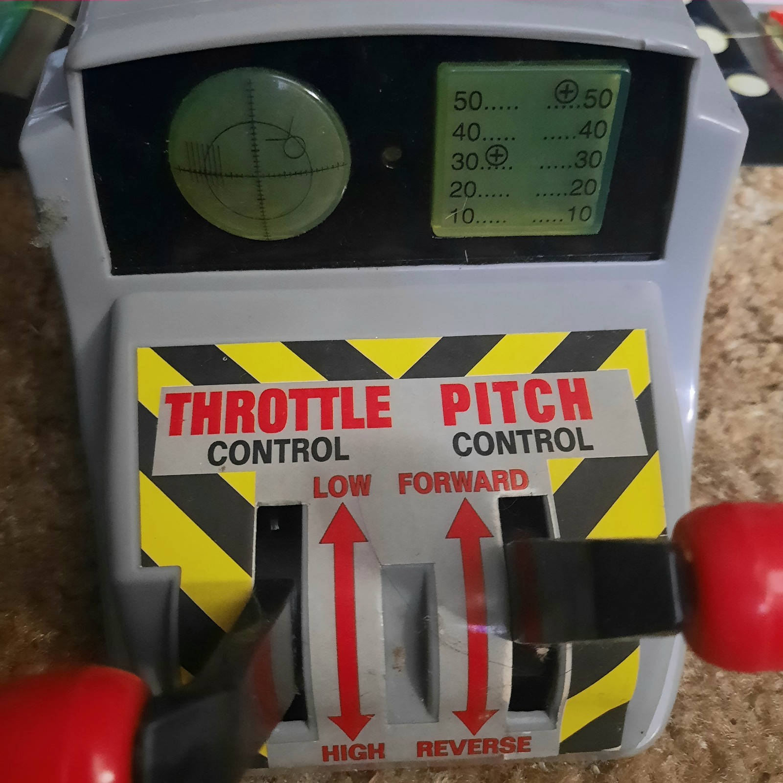 Chopper Patrol Battery Operated Flying Police Helicopter Playset Tested Working!