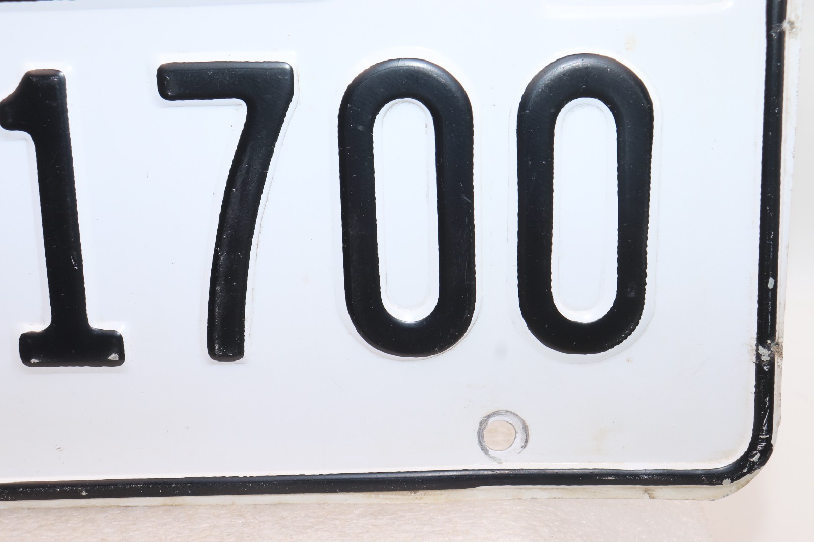 1971-1975 Tennessee License Plate Blount County " 9-E1700 "