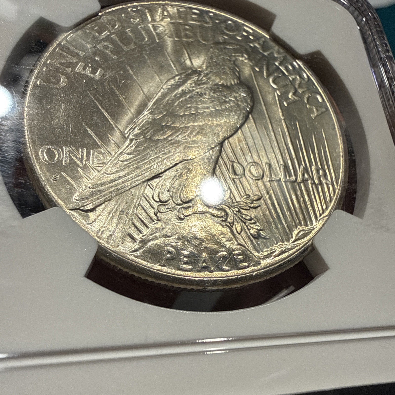 1926-S Peace Dollar NGC MS 62 ** Semi-Better Date San Francisco Issue!