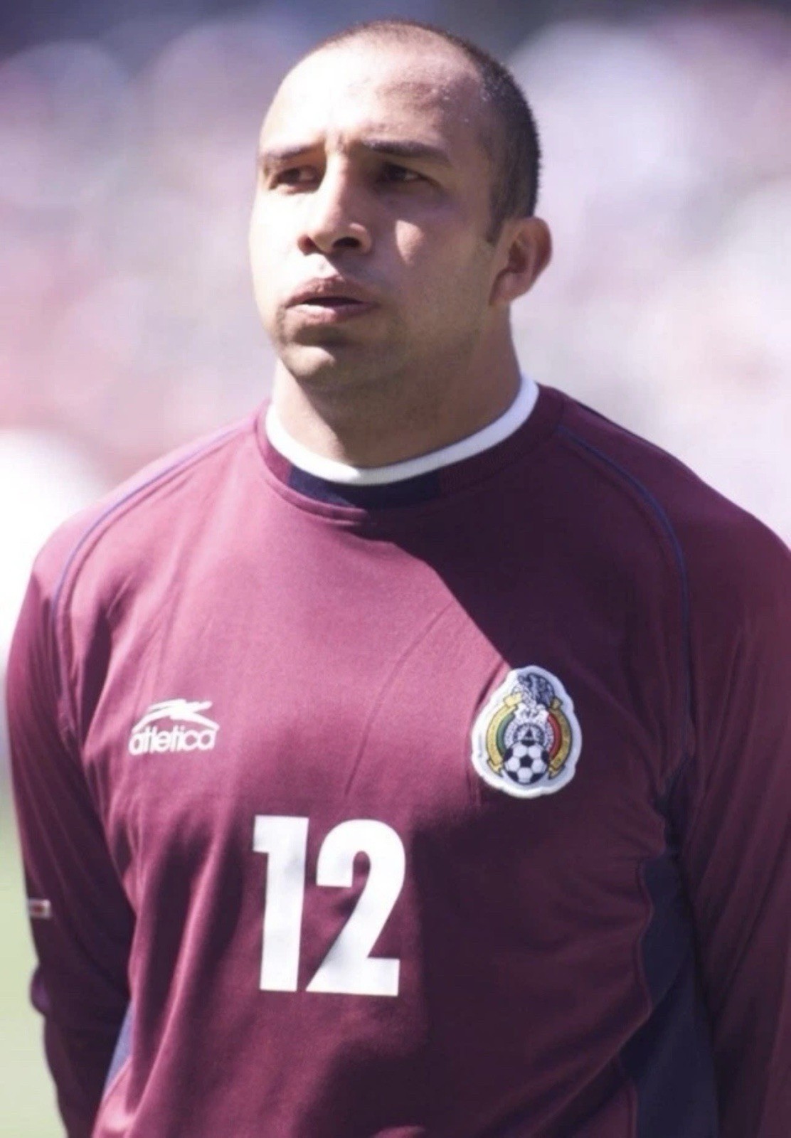 Rare Vintage Atletica 2002 Mexico National Team 3er Burgundy Jersey Men’s XL