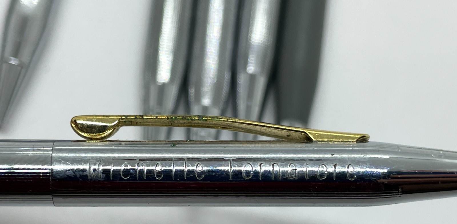 Vintage Lot of 13 CROSS Pens & Pencils Chrome and 2 Gold Filled