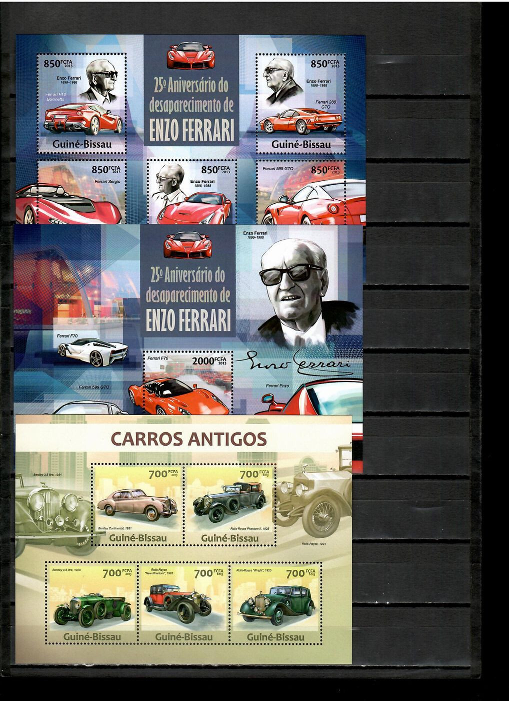 CARS / AUTOMOBILES [Pt.2] Collection 60 s/s Michel CV 707.50€ MNH #CNA424