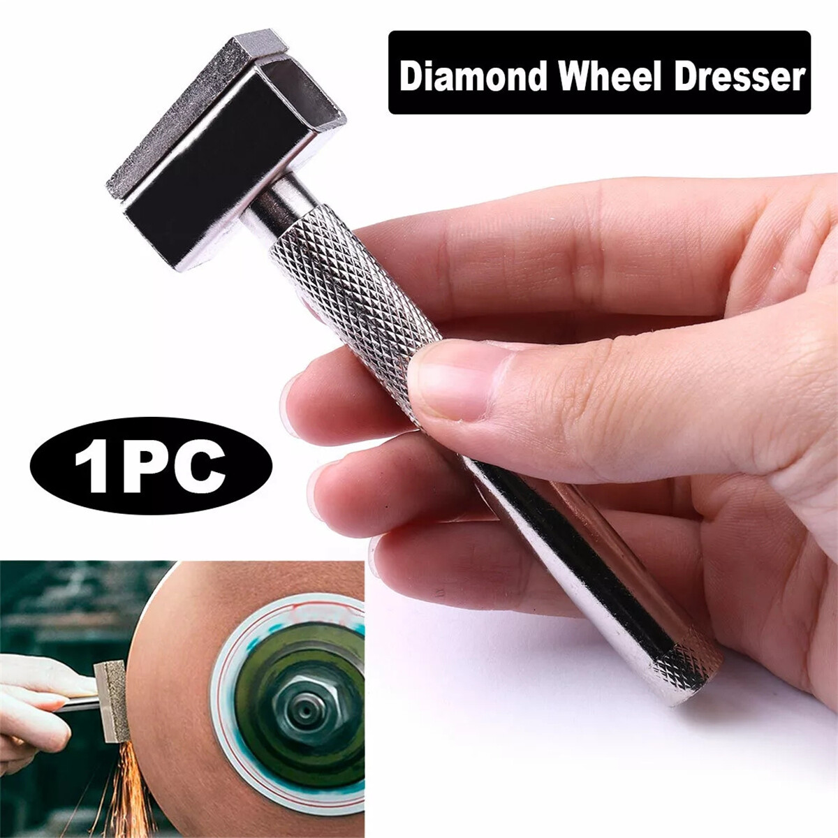 T Type Diamond Grinding Disc Wheel Stone Dresser Tool Dressing Bench Grinder