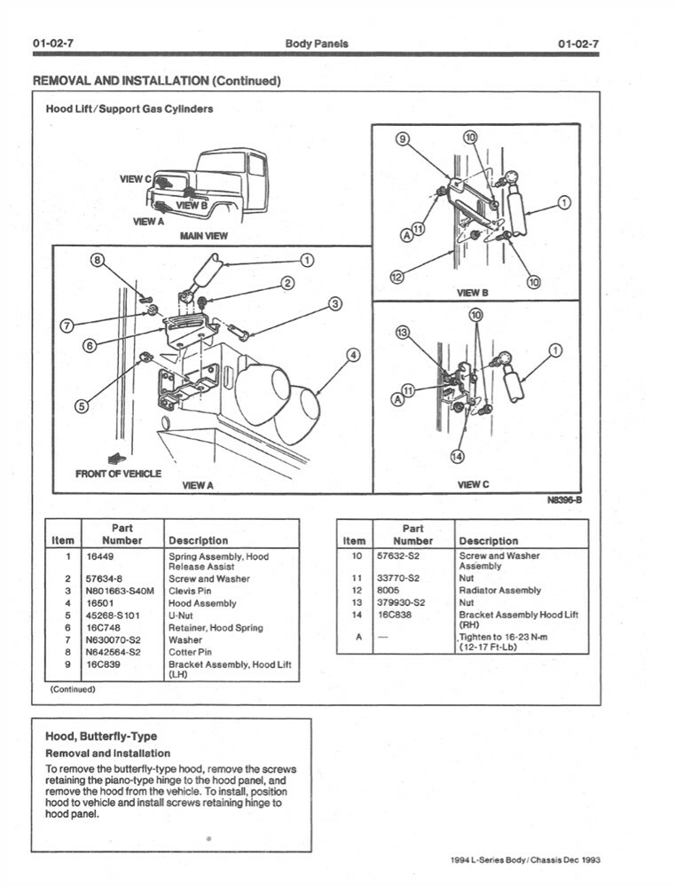 1994 Ford L-Series Heavy Duty Truck Shop Service Repair Manual