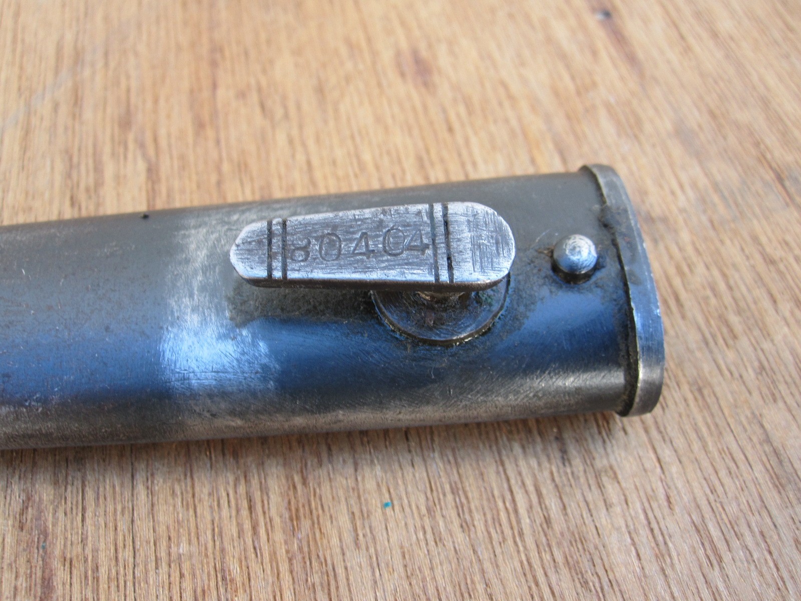 Yugoslavian K98 Mauser Bayonet PREDUZEĆE 44 Model 1948 M48 with Scabbard, Used