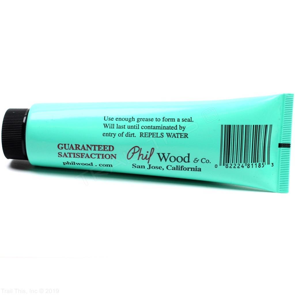Phil Wood 3oz Tube Waterproof Grease for Bicycle Ball and Roller Bearings