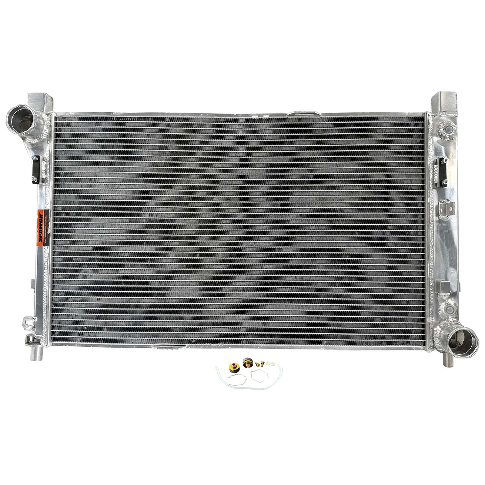 SPAWON 3Row Radiator For Mercedes-Benz SLK350 SLK300 CLK500 C350 2003-2011 AT