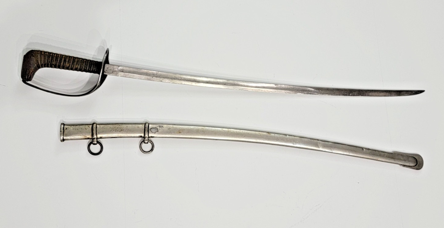 WWI US 1906 Experimental M1905 Ames AS Co Sword Officer Steel Scabbard