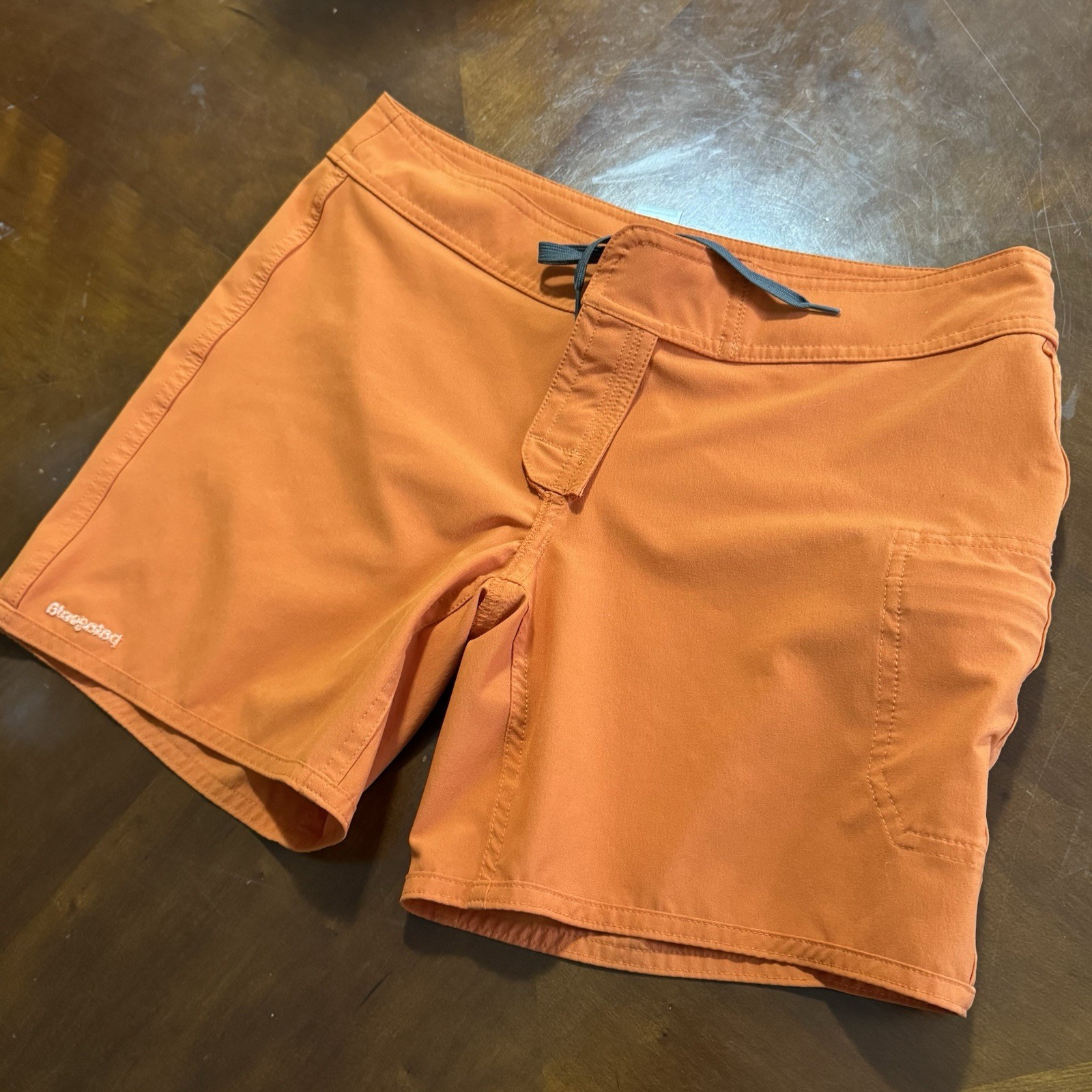 Patagonia Women’s Meridian Board Shorts Size 6 Orange