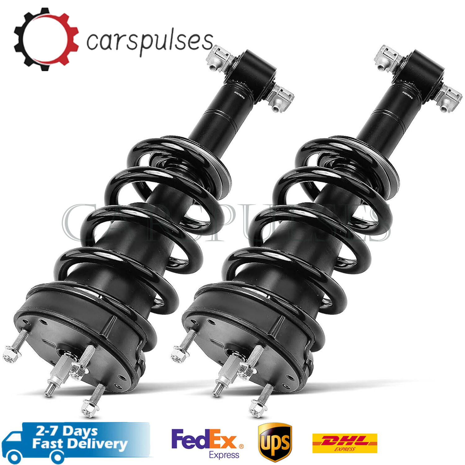 2x Front Shock Struts MagneRide For Cadillac Escalade Chevy Tahoe GMC 2007-2014