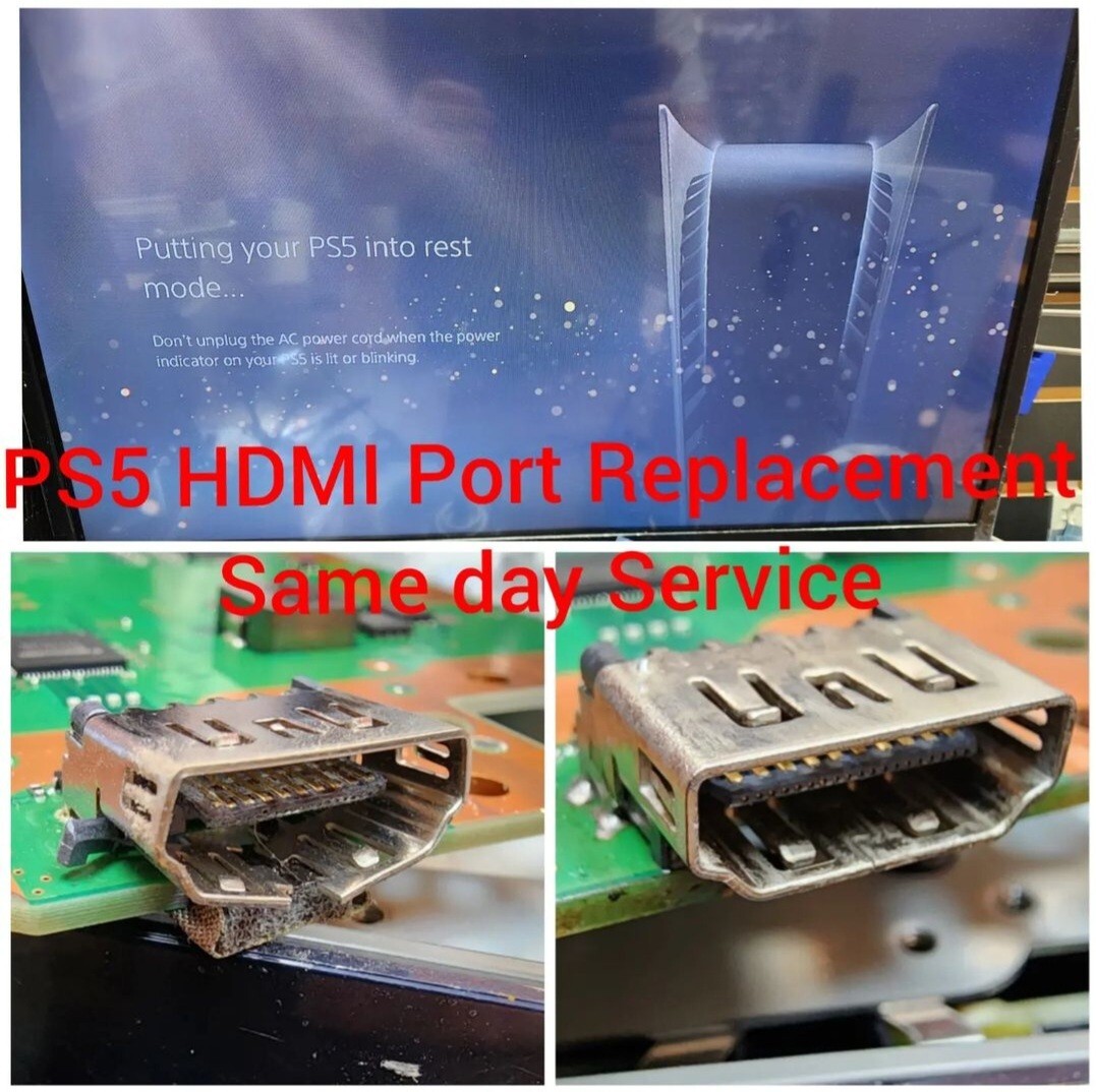 SONY PlayStation 5 PS5 HDMI Port Repair Service - Whole Console Mail-in - FAST
