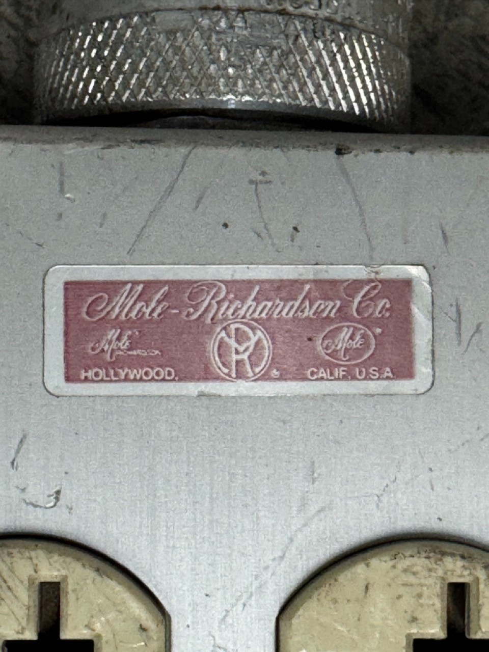 Mole-Richardson 4 Edison Plug Receptacle 60 Amp Bates