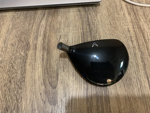 NICE TOUR ISSUED CALLAWAY EPIC SPEED 15 DEGREE RIGHT HAND FAIRWAY CLUB HEAD